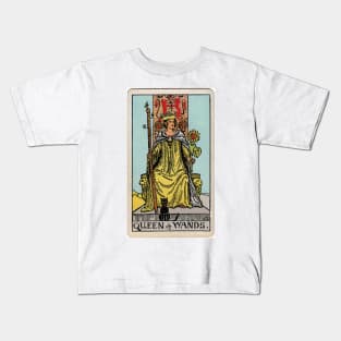 Queen of Wands Tarot Kids T-Shirt